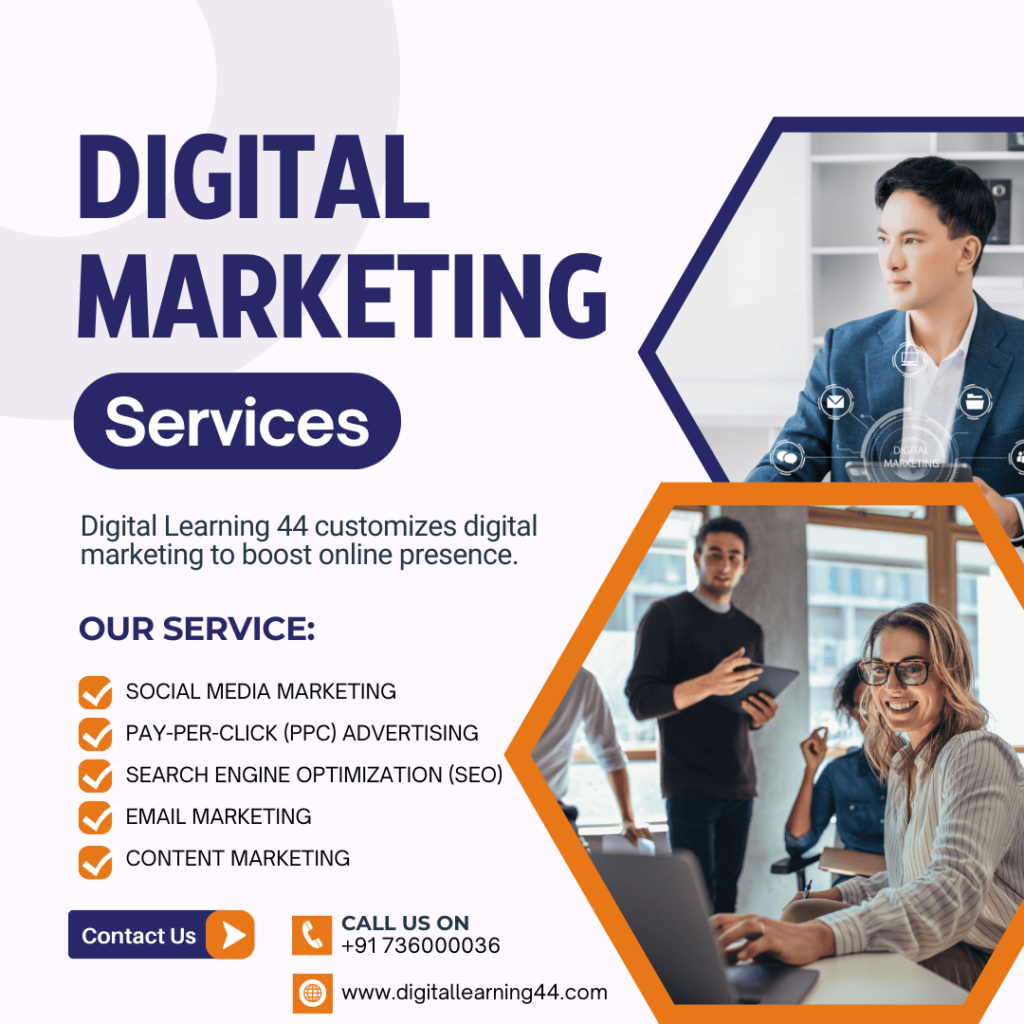 Digital Marketing Services in Punjab at Digital Learning 44